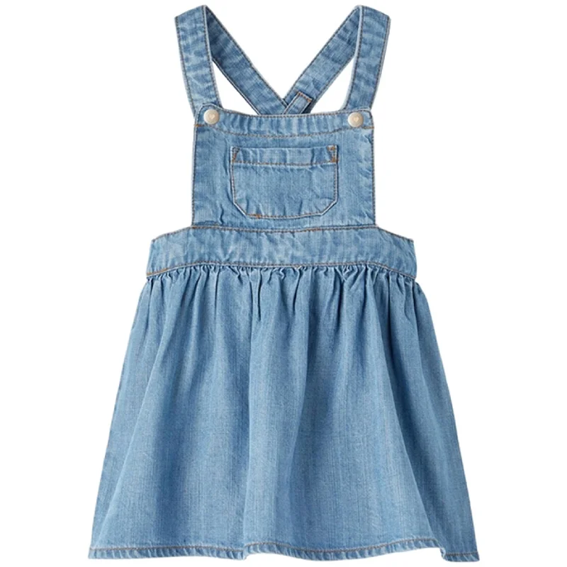 Name it Light Blue Denim Fie Denim Spencer Dress