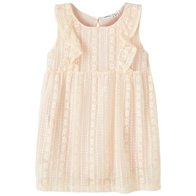 Name it Créme De Pêche Fimille Spencer Dress