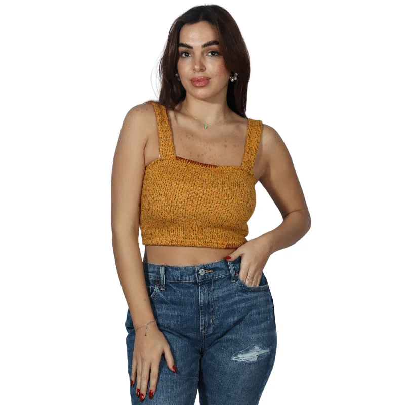 OXXO - Square Neck Crop Top