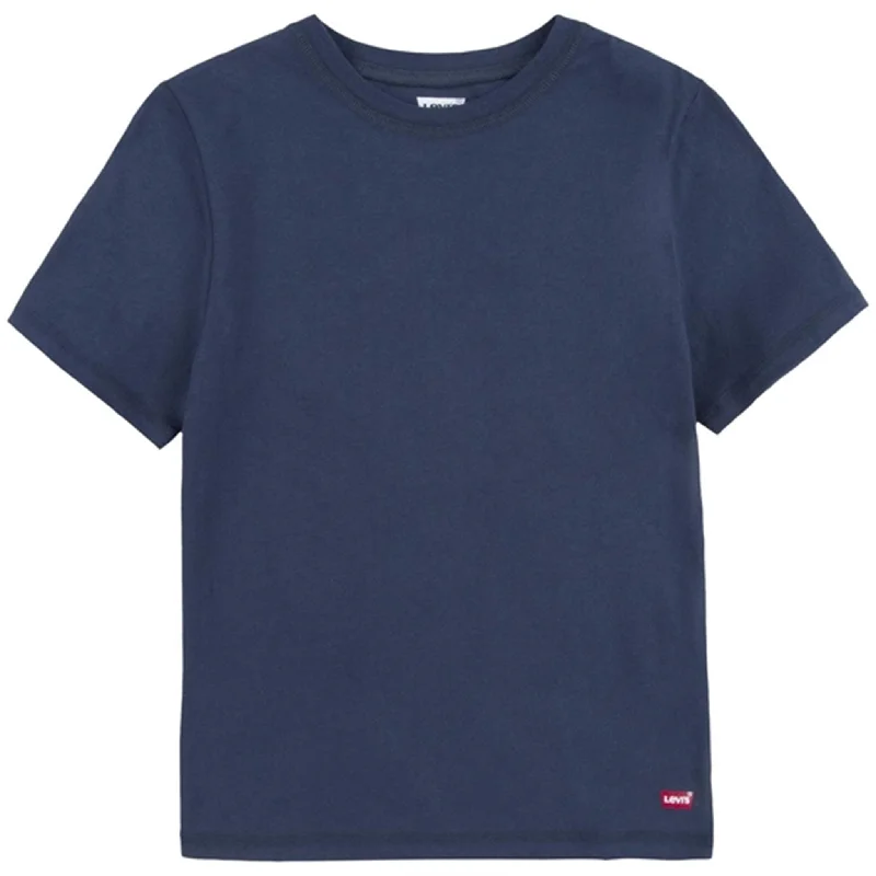 Levi's Short Sleeve Crewneck T-Shirt 2-Pack Dress Blues