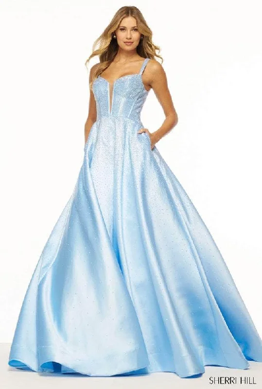 Sherri Hill 56106 - Sleeveless Mikado Ballgown