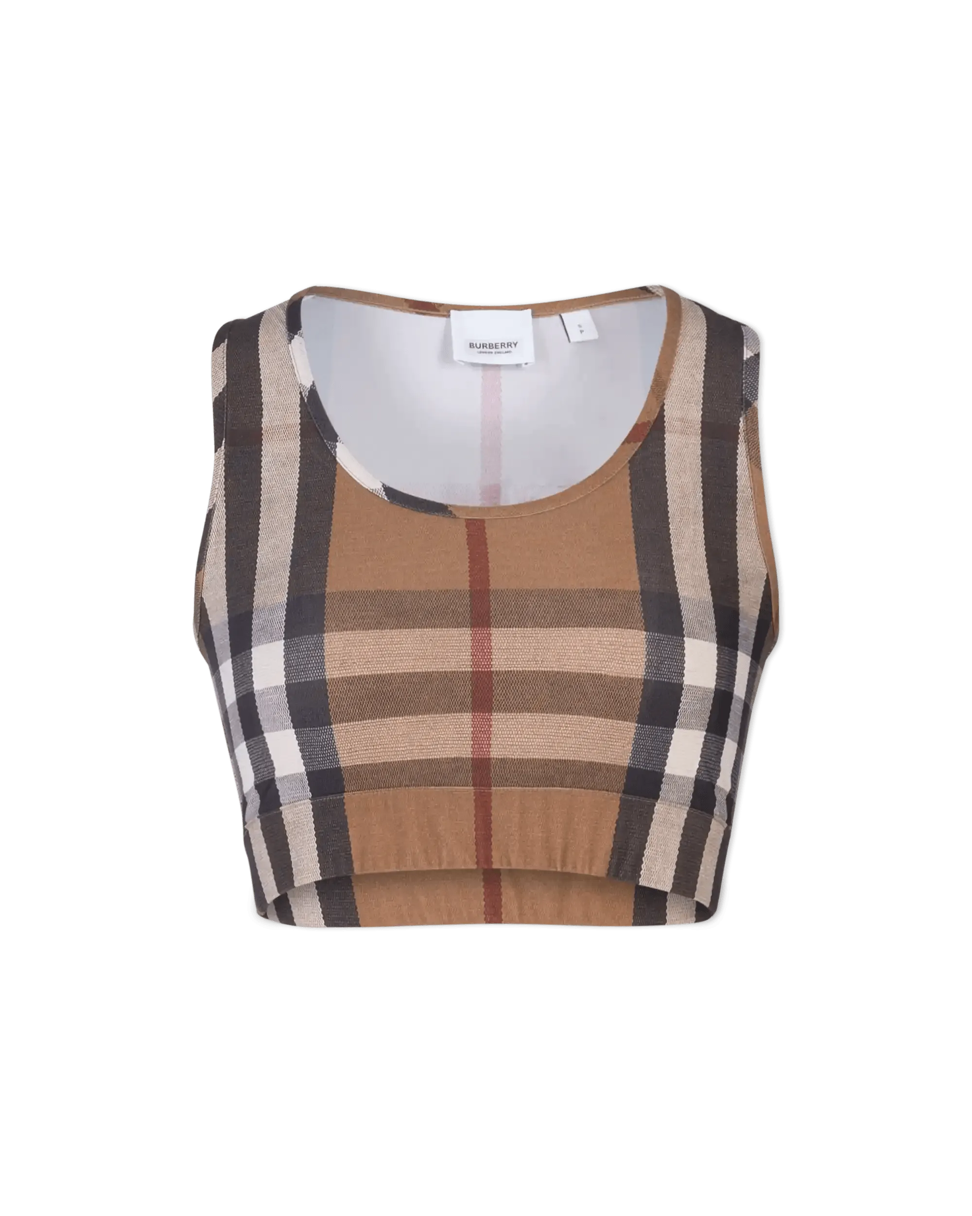 Immy Check Bra Top