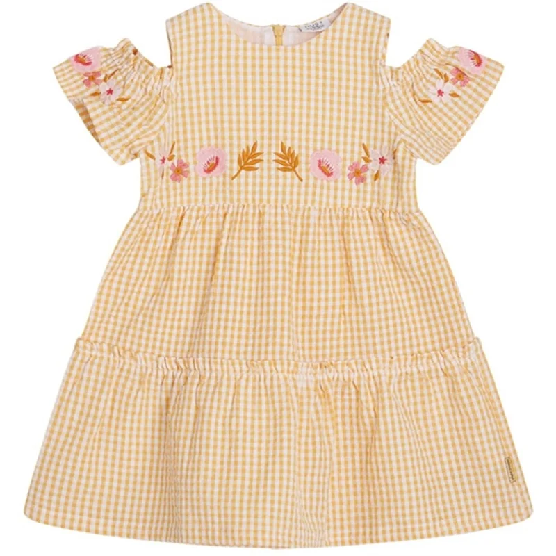 Hust & Claire Mini Kaija Dress Ochre