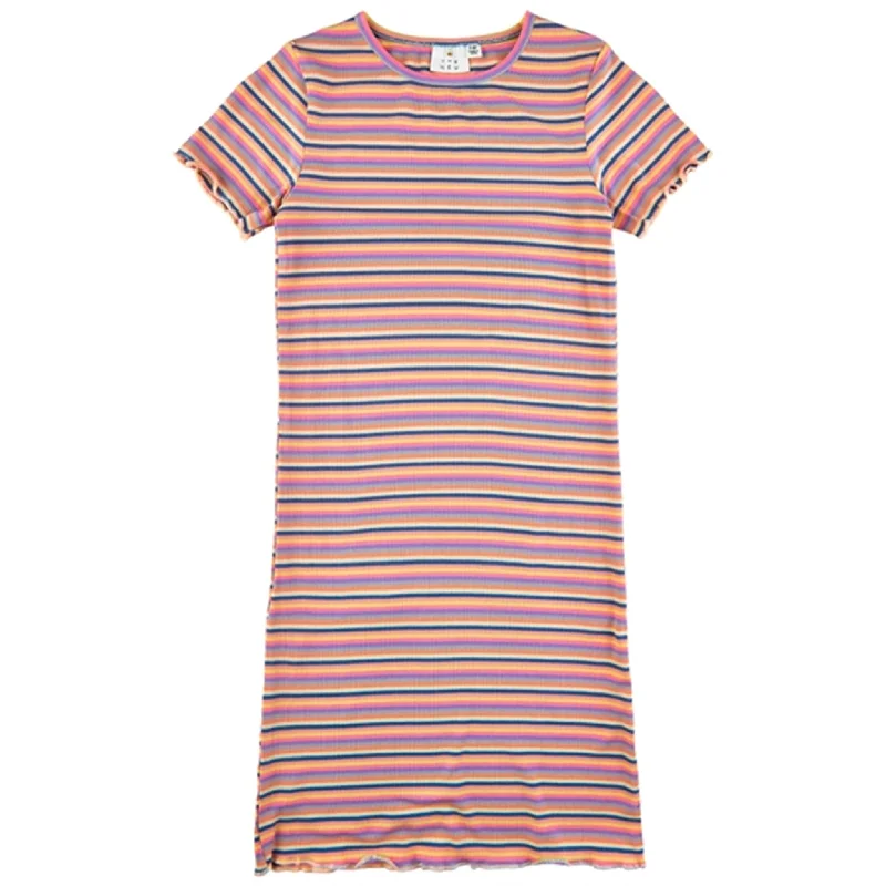 THE NEW Multi Stripe Gola Rib Dress