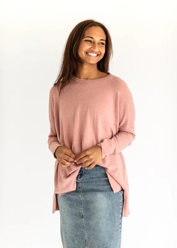 Soft Touch Drop Shoulder Sweater