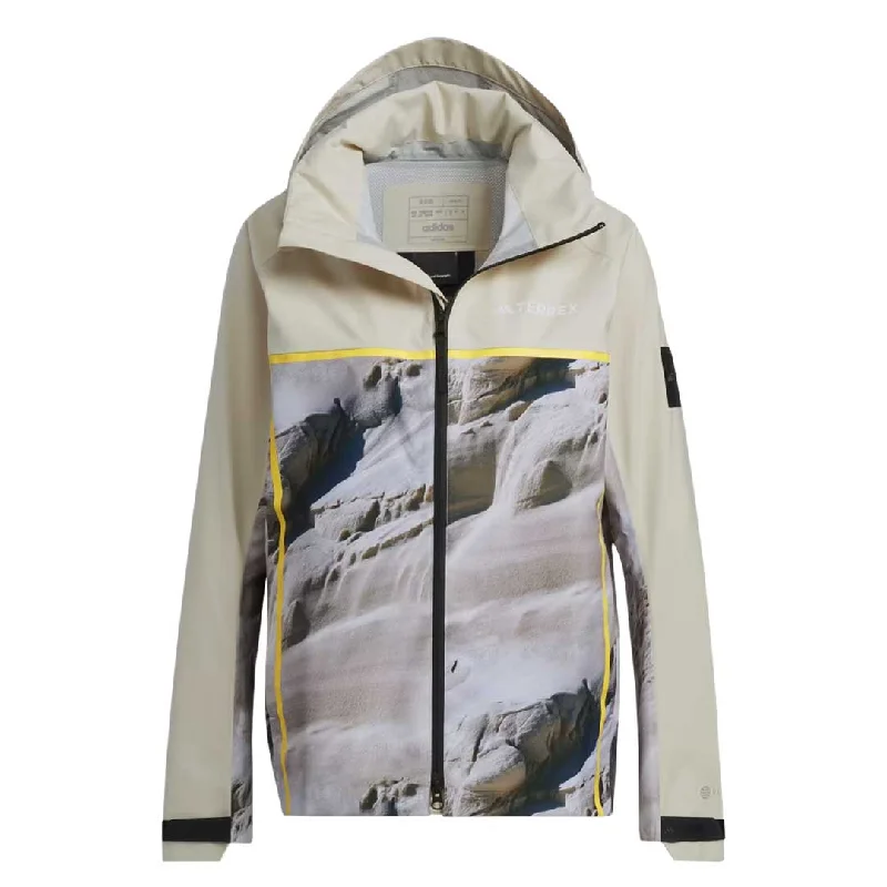 adidas - Women's Terrex National Geographic Rain.Rdy Jacket (IC1992)