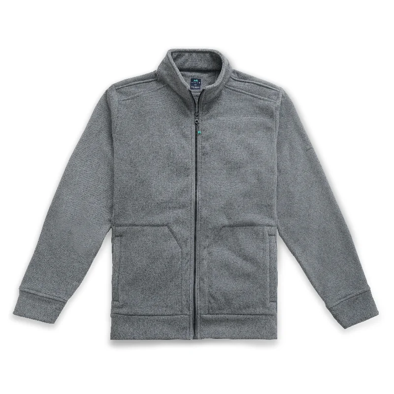 Farallon Full Zip Jacket in Heather Steel