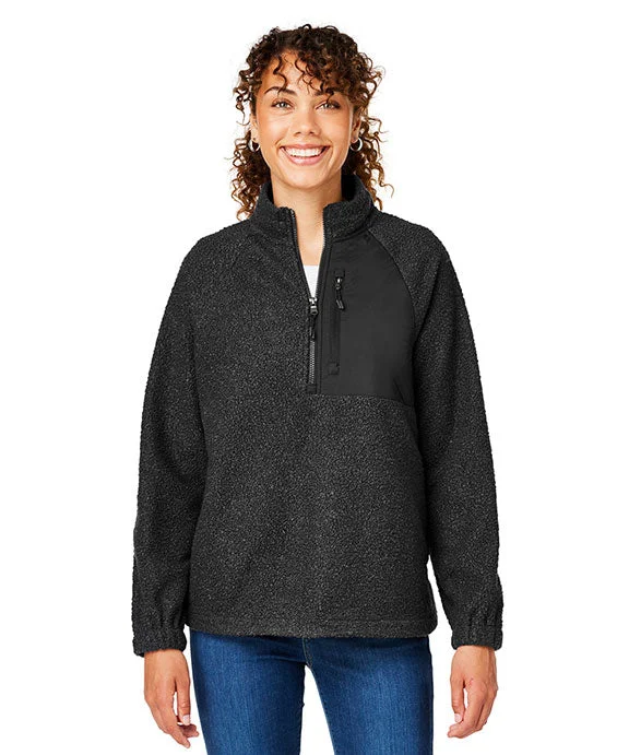 NE713W - North End Ladies Aura Sweater Fleece Quarter-Zip