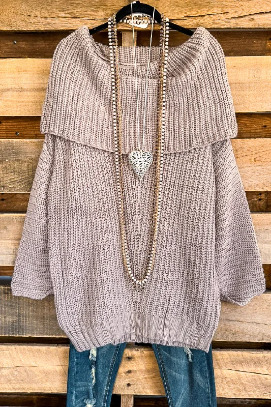 Perfect Weather Sweater - Lt. Mauve