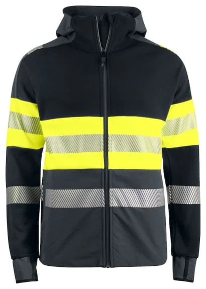 Projob 6122 High Visibility Hi Vis Technical Hoody Jacket - Projob Class 1-646122