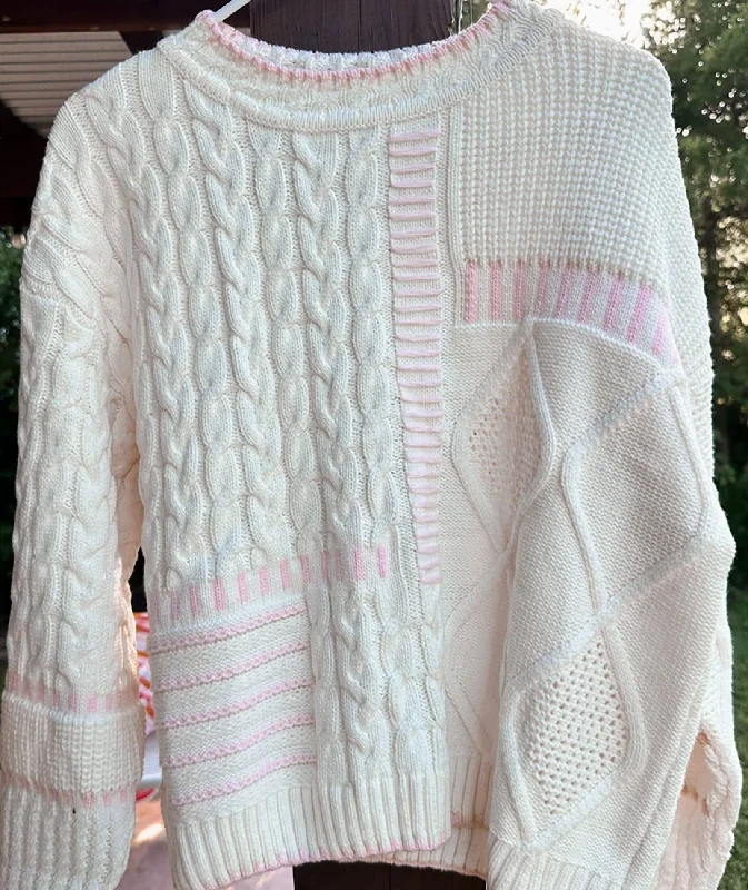 Sunkissed Coconut Juniors Simply Girly Sweater