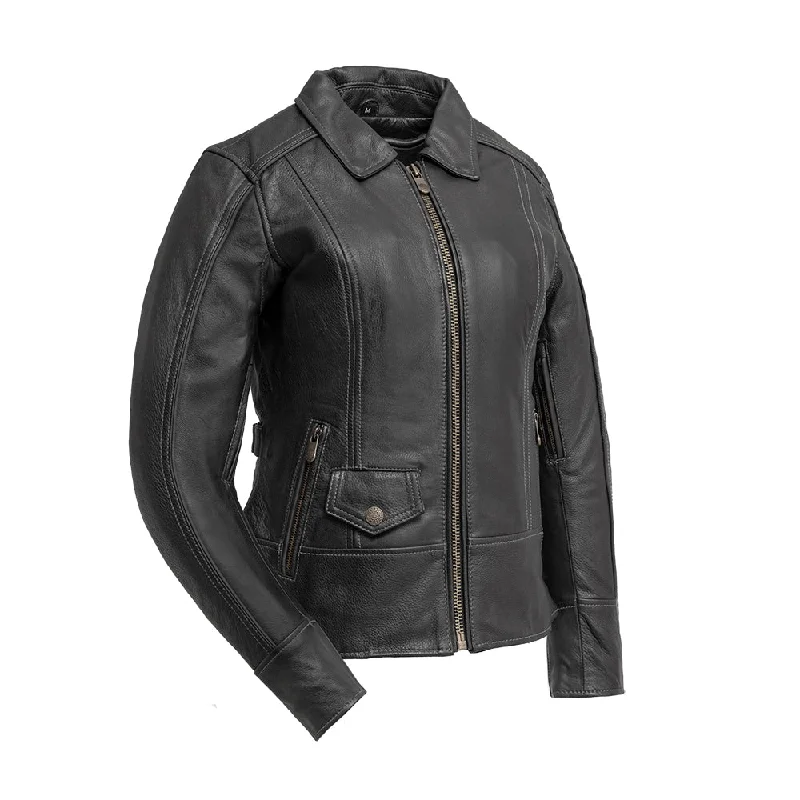 Free Spirit - Women's Motorcycle Leather Jacket