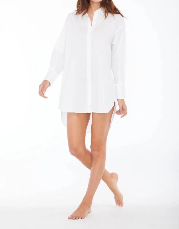 Eliana Shirt In White