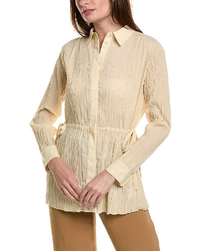 Theory Pleated Shirt