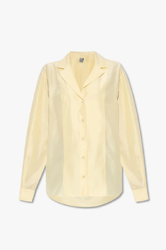 Toteme Women's Shirt In Yellow