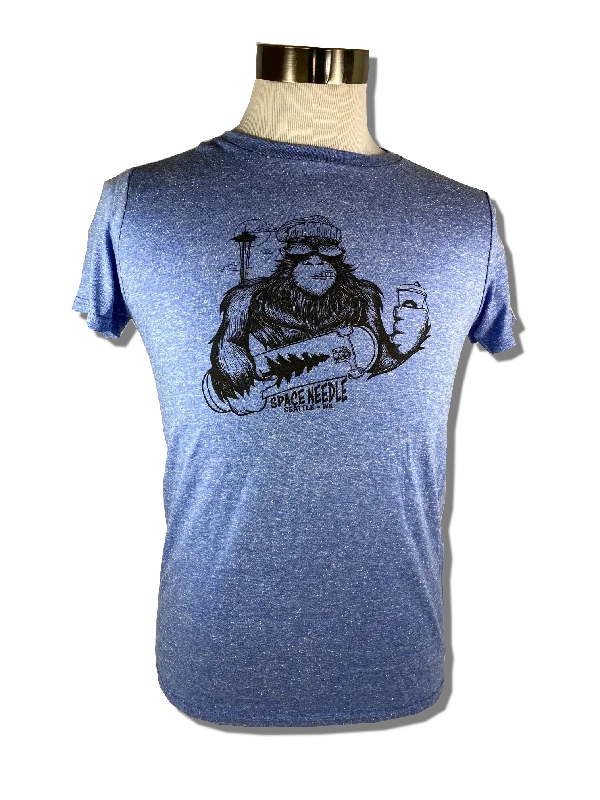 Bigfoot Hipster Adult Tee