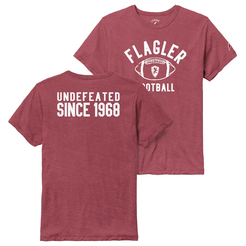 Crimson Flagler Football Undefeated T-Shirt