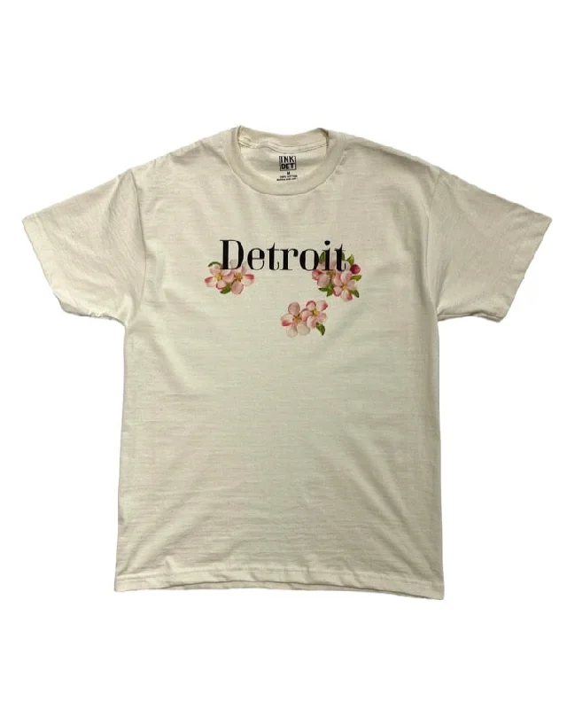 Ink Detroit Apple Blossom T-Shirt - Natural