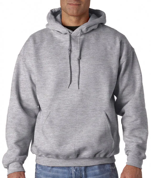 12500 - Gildan DryBlend® Adult Hooded Sweatshirt | Sport Grey