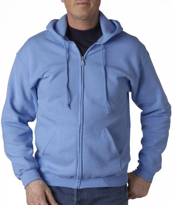 18600 - Gildan Heavy Blend™ Adult Full-Zip Hooded Sweatshirt | Carolina Blue