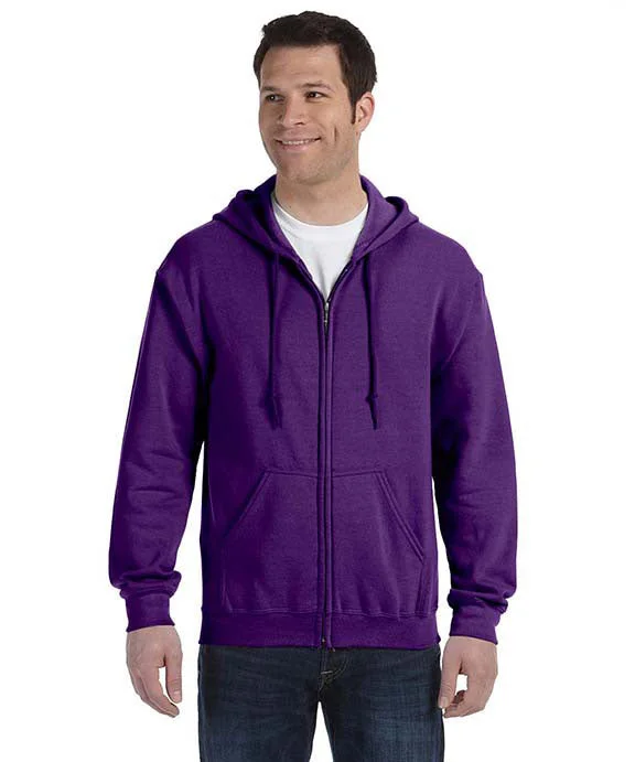 18600 - Gildan Heavy Blend™ Adult Full-Zip Hooded Sweatshirt | Purple