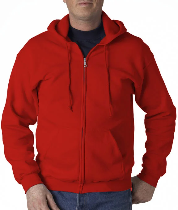 18600 - Gildan Heavy Blend™ Adult Full-Zip Hooded Sweatshirt | Red