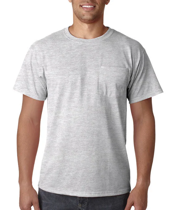 29MP - Jerzees Adult 5.6 oz. DRI-POWER® ACTIVE Pocket T-Shirt | Ash