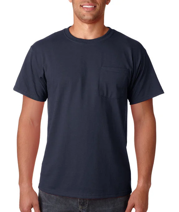 29MP - Jerzees Adult 5.6 oz. DRI-POWER® ACTIVE Pocket T-Shirt | J Navy