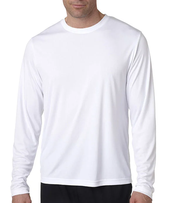 482L - Hanes Adult Cool DRI® with FreshIQ Long-Sleeve Performance T-Shirt | White