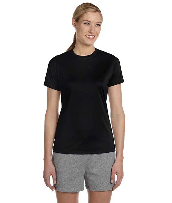 4830 - Hanes Ladies Cool DRI® Performance T-Shirt | Black