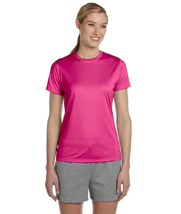 4830 - Hanes Ladies Cool DRI® Performance T-Shirt | Wow Pink