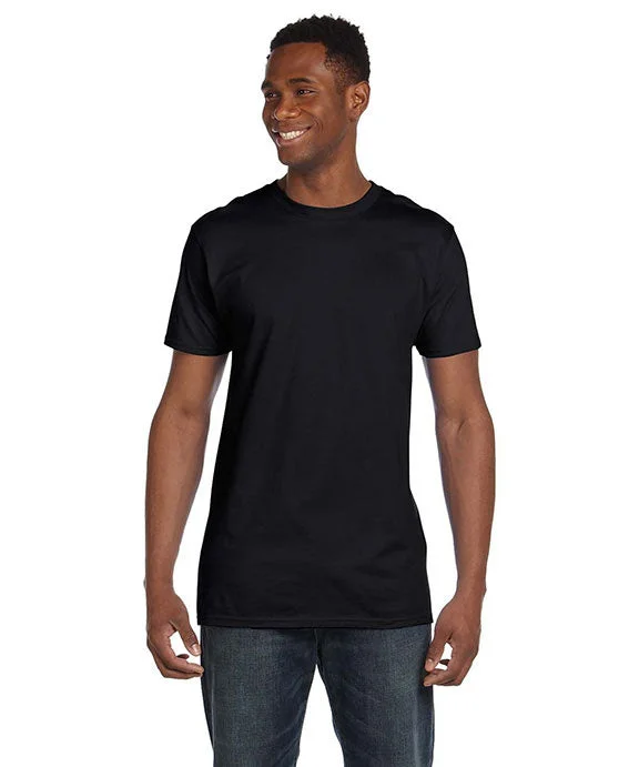 498PT - Hanes Unisex Perfect-T PreTreat T-Shirt | Black