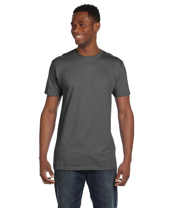 498PT - Hanes Unisex Perfect-T PreTreat T-Shirt | Smoke Grey