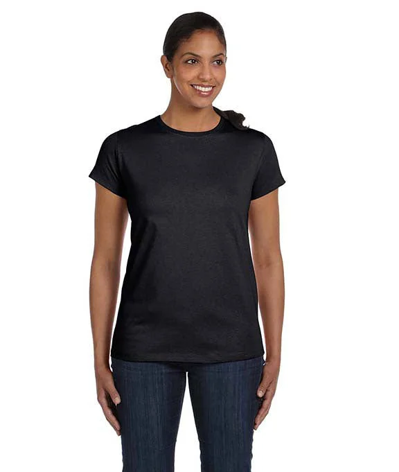 5680 - Hanes Ladies ComfortSoft® T-Shirt | Black