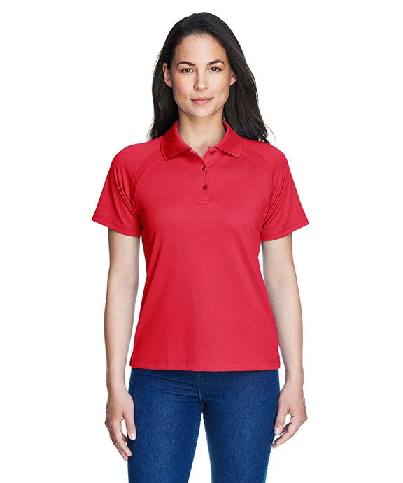 75056 - Extreme Ladies Eperformance™ Ottoman Textured Polo Shirt | Classic Red