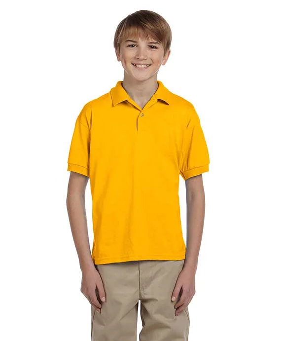 8800B - Gildan DryBlend® Youth Jersey Polo Shirt | Gold