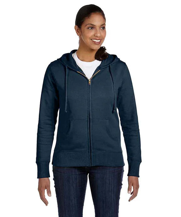 EC4501 - Econscious Ladies Organic/Recycled Full-Zip Hooded Sweatshirt | Pacific