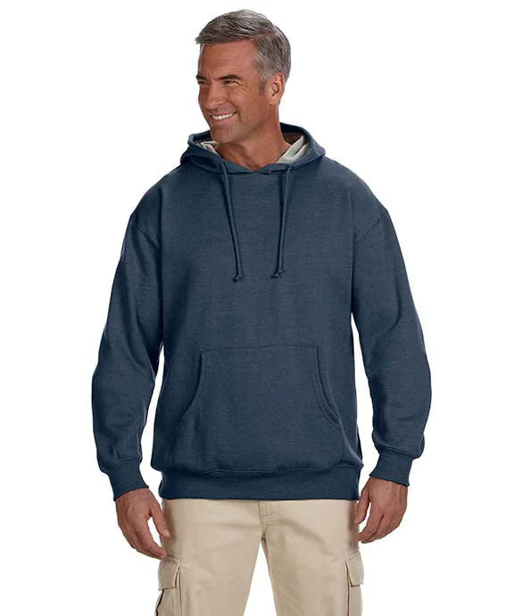 EC5570 - Econscious Adult Organic/Recycled Heathered Fleece Pullover Hooded Sweatshirt | Water