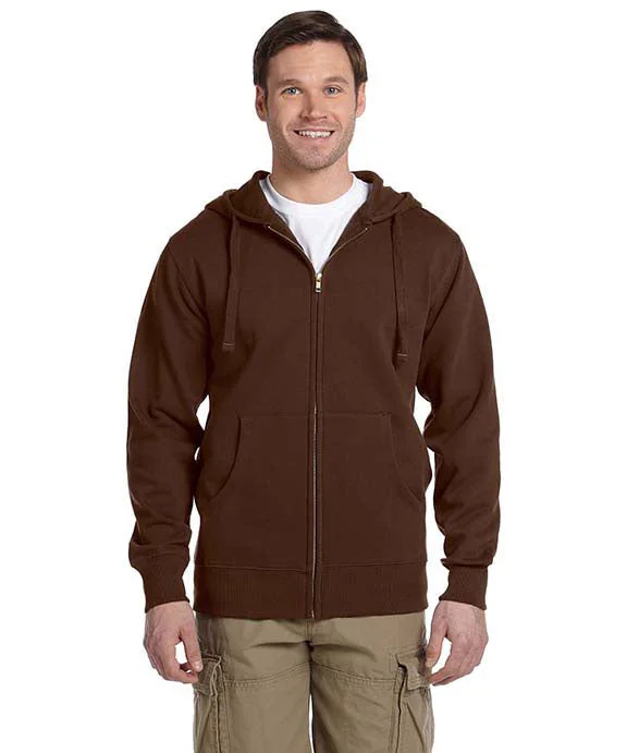 EC5650 - Econscious Mens Organic/Recycled Full-Zip Hooded Sweatshirt | Earth