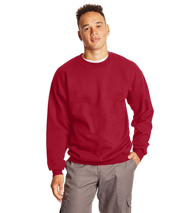 F260 - Hanes Adult Ultimate Cotton® Crewneck Sweatshirt | Deep Red