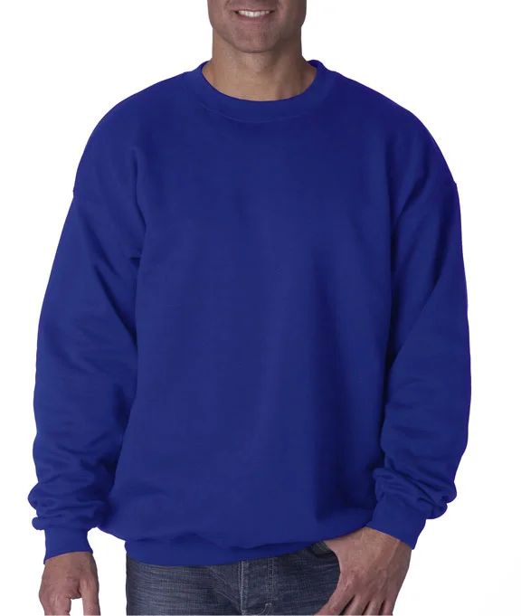 F260 - Hanes Adult Ultimate Cotton® Crewneck Sweatshirt | Deep Royal