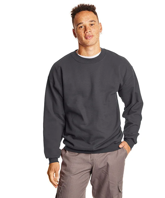 F260 - Hanes Adult Ultimate Cotton® Crewneck Sweatshirt | Smoke Grey