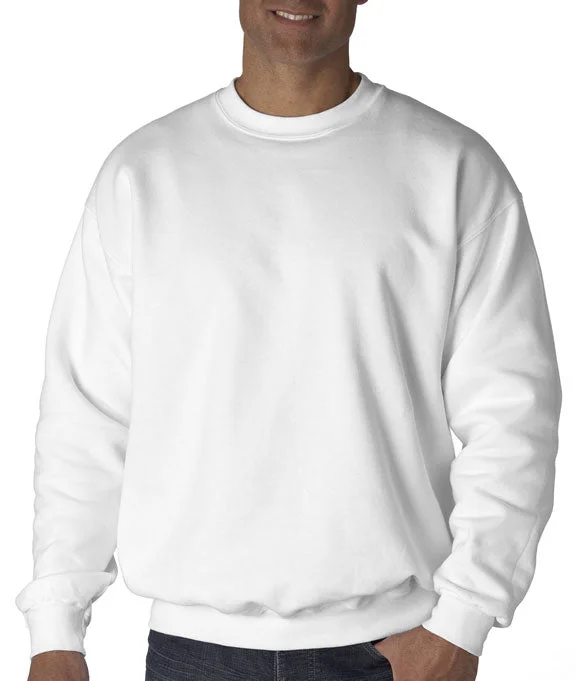 F260 - Hanes Adult Ultimate Cotton® Crewneck Sweatshirt | White