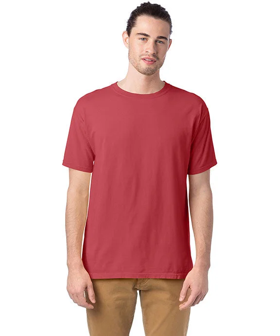 GDH100 - ComfortWash by Hanes Mens Garment-Dyed T-Shirt | Crimson Fall