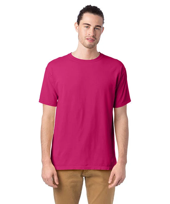 GDH100 - ComfortWash by Hanes Mens Garment-Dyed T-Shirt | Peony Pink