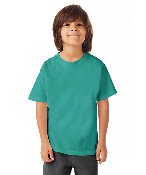 GDH175 - ComfortWash by Hanes Youth Garment-Dyed T-Shirt | Spanish Moss