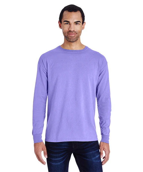 GDH200 - ComfortWash by Hanes Unisex Garment-Dyed Long-Sleeve T-Shirt | Lavender