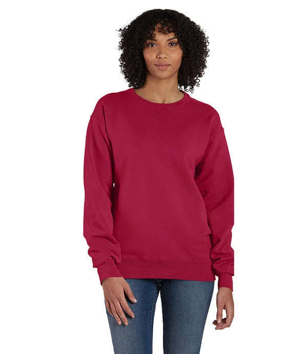 GDH400 - ComfortWash by Hanes Unisex Crew Sweatshirt | Crimson Fall