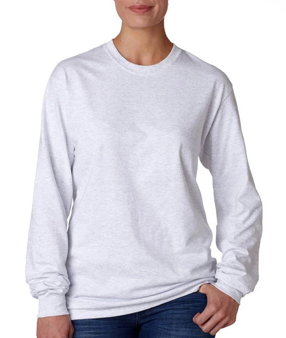 5586 - Hanes Adult Authentic-T Long-Sleeve T-Shirt | Ash