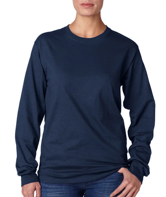 5586 - Hanes Adult Authentic-T Long-Sleeve T-Shirt | Navy